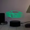 LED transporto priemonės RGB 3D šviesos dekoracija MANTA SNL120RGB — RGB lempa automobiliams ir motociklams