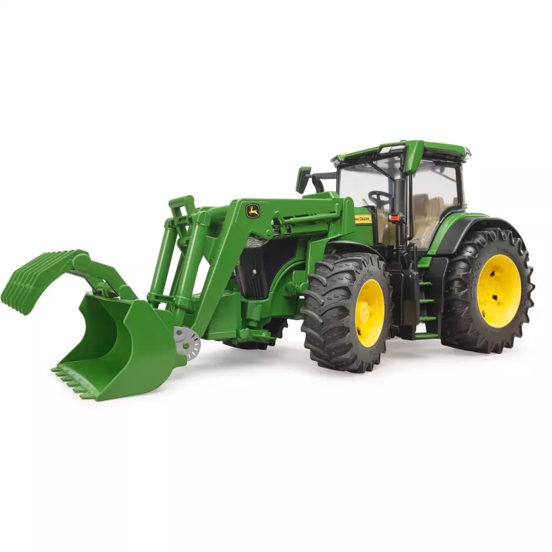 Traktorius BRUDER John Deere 7R 350 žaislas — ABS, rekomenduojamas amžius 3+