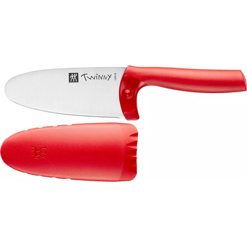 ZWILLING Twinny virėjo peilis 36550-101-0 10 cm raudonas Maisto gaminimo pamokos vaikams