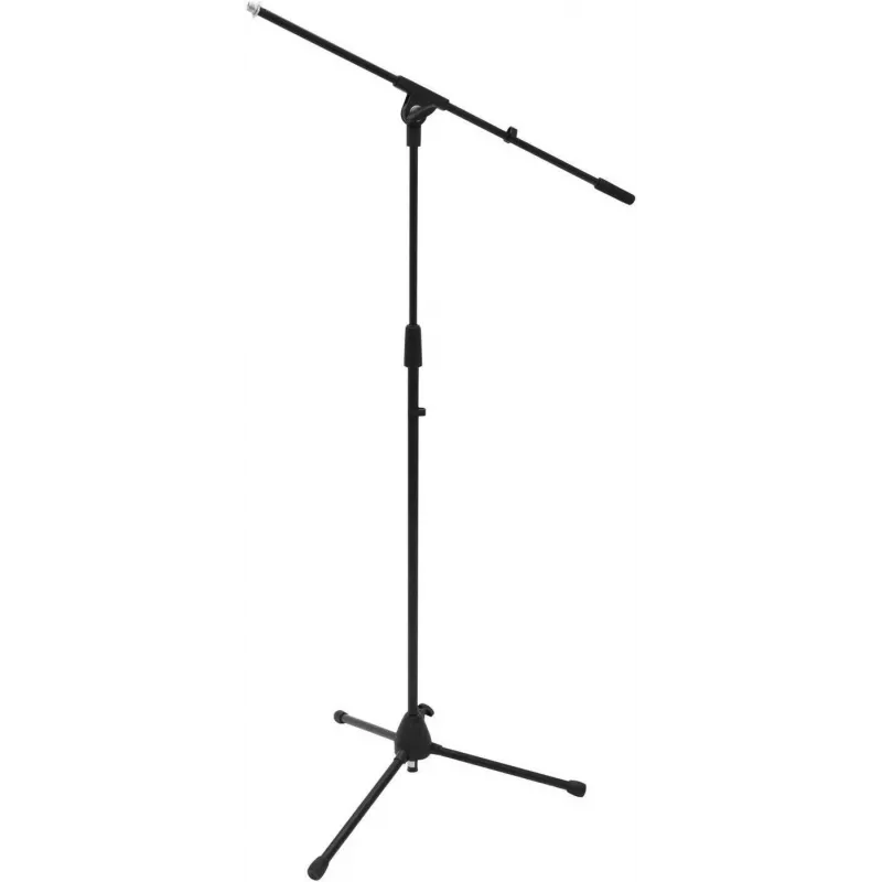 Mikrofono stovas Omnitronic MS-2 su strėlės svirtimi, juodas