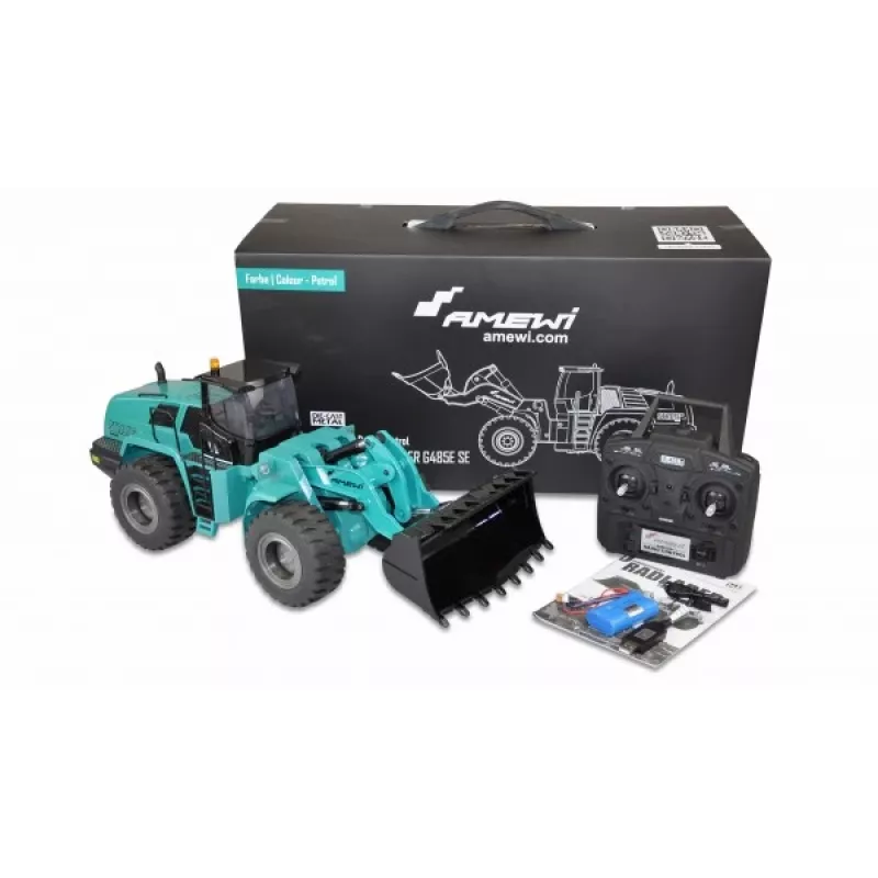 Priekinis krautuvas Amewi G485E SE Elektrinis variklis 1:14 2000 mAh