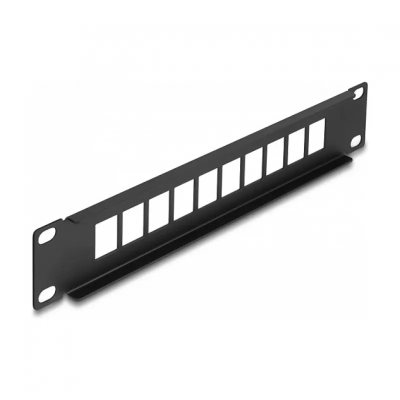 Tuščiasis skydelis DeLOCK 10 inch Keystone Patch Panel 66676