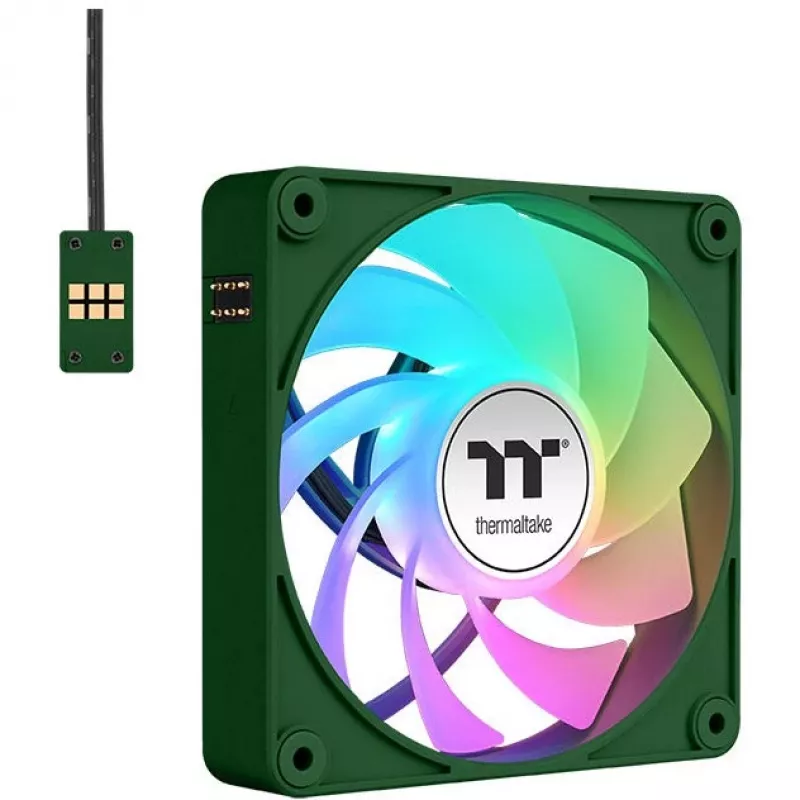 Fan Thermaltake CT140 EX Reverse ARGB Sync 14 cm Žalias 3 vnt.
