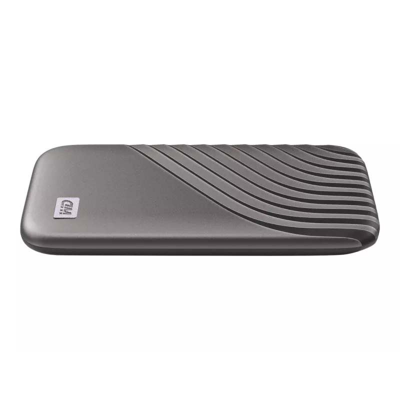 WD My Passport SSD WDBAGF0040BGY - SSD - šifruotas - 4 TB - išorinis (nešiojamas) - USB 3.2 Gen 2 (USB-C jungtis) - 256 bitų AES - pilka