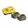 Baterijos įkroviklis DeWalt DCB118T2-QW