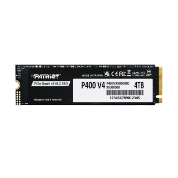 Solid State Drive PATRIOT P400 V4 4 TB M.2 NVMe (4000 GB, M.2, Juoda)