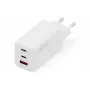 Sieninis įkroviklis DIGITUS DA-10303 67W GaN, 2× USB-C + 1× USB-A, 100–240V, baltas