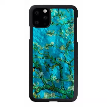 Apsauginis išmaniojo telefono dėklas iKins, skirtas „iPhone 11 Pro Max“ – juodos migdolų žiedų spalvos