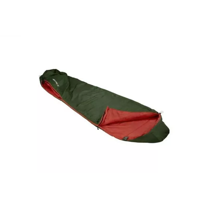 High Peak Lite Pak 1200 Mumijos formos miegmaišis, poliesteris, žalias, raudonas 23263