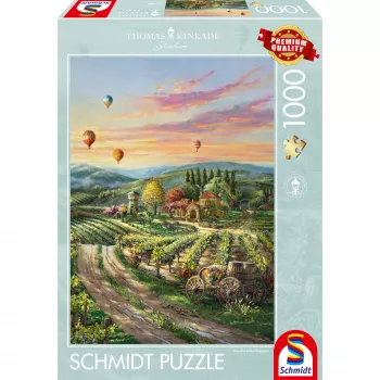 Thomas Kinkade Studios: Peaceful Valley Vineyard, dėlionė