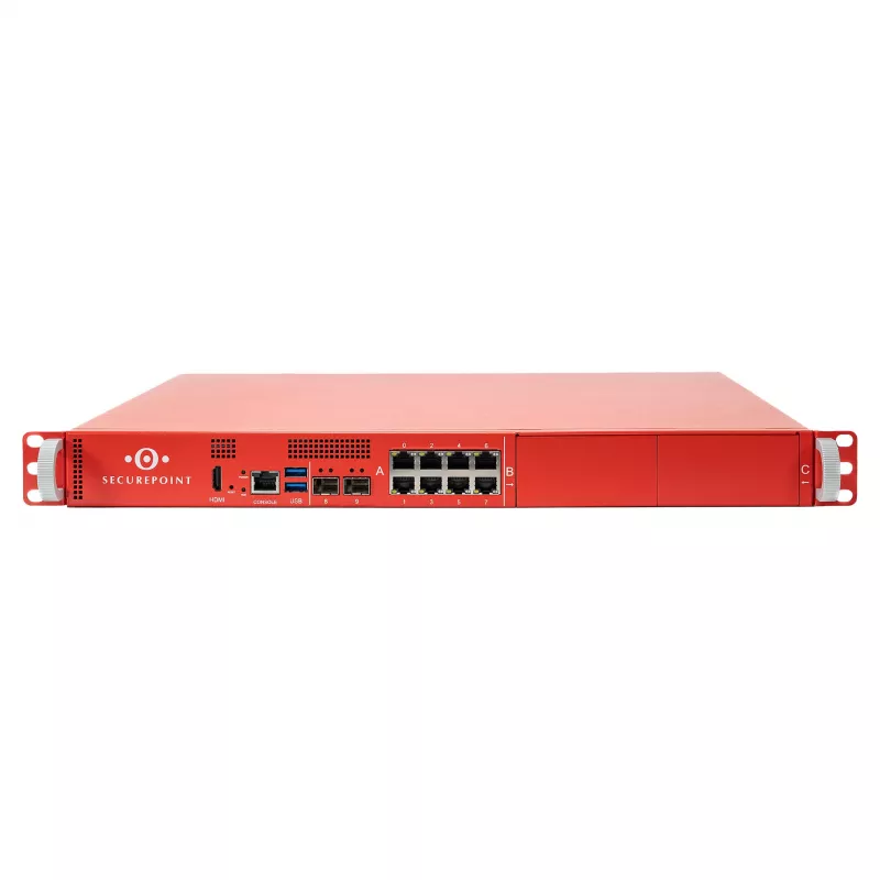Securepoint RC350R G6 aparatinė ugniasienė 1U 38 Gbit/s