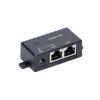 Gigabit PoE Injector Extralink 1 prievadas, 1x 1000Mb/s RJ45, kubelio formos