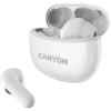 Canyon TWS-5 Bluetooth ausinės su mikrofonu, BT V5.3 JL 6983D4, dažnių diapazonas: 20Hz-20kHz, baterija: ausinėse 40mAh*2 + įkrovimo dėklas 500mAh, Type-C