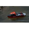 Amewi Rescue Boat 26117 — Brushless Jet Drive, 320 mm, Juoda/Red