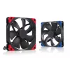 140 mm Noctua NF-A14 PWM chromax.Juoda.swap korpuso ventiliatorius, 12V, 300–1500 RPM, PWM, 140.2 m³/h, 24.6 dB