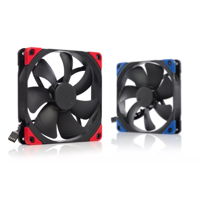 140 mm Noctua NF-A14 PWM chromax.Juoda.swap korpuso ventiliatorius, 12V, 300–1500 RPM, PWM, 140.2 m³/h, 24.6 dB