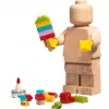 LEGO medinė minifigūrėlė, dekoracija Mediena