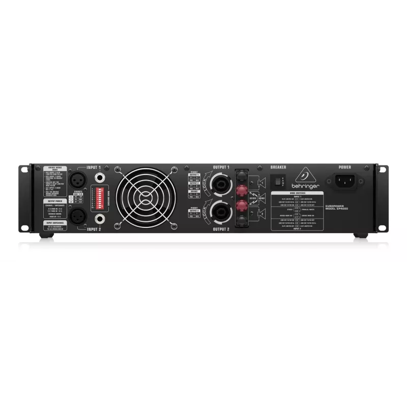 Behringer EP4000 stereofoninis galios stiprintuvas