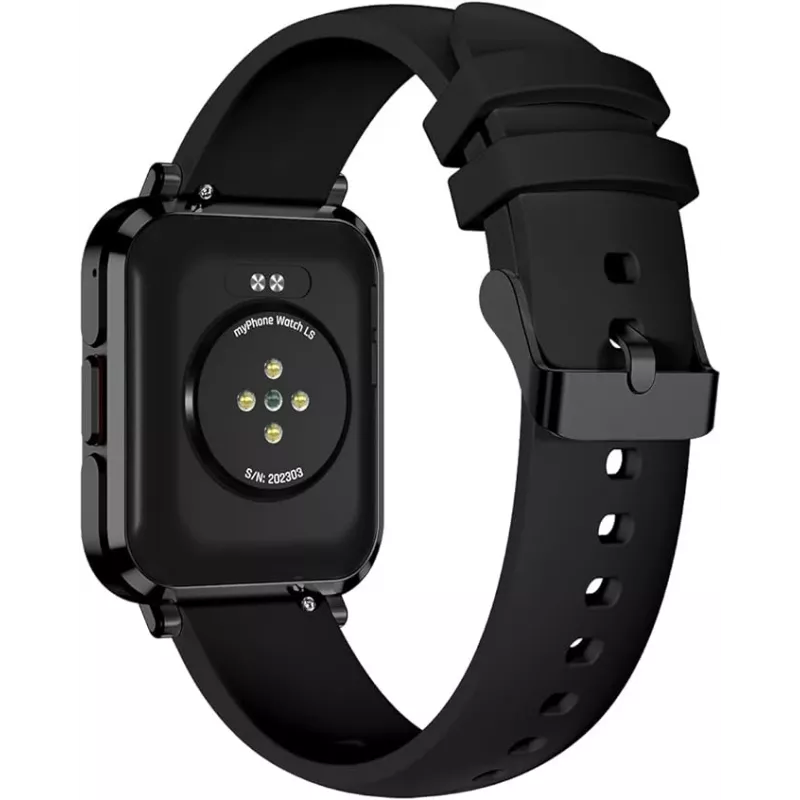 Išmanusis laikrodis myPhone Watch LS juodas 1,85 colio IPS