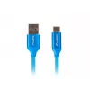 Lanberg CA-USBO-22CU-0010-BL USB kabelis 1 m USB 2.0 USB C USB A Mėlyna