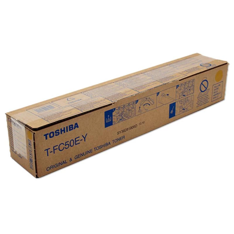 Toshiba T-FC50EY tonerio kasetė 1 vnt Originali Geltona