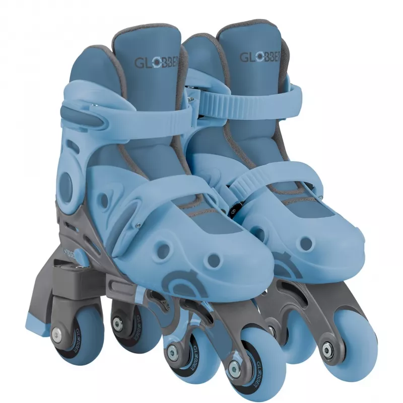 Inline riedučiai GLOBBER Learning Skates 2 in 1 dydis 26-29 mėlyni