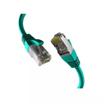 EFB-Elektronik CAT8.1 žalias 0,25m RJ45 pataisų kabelis S/FTP PIMF LSZH 2000MHz 40GB tinklo kabelis Gamintojas: EFB Elektronik (EC020200266)
