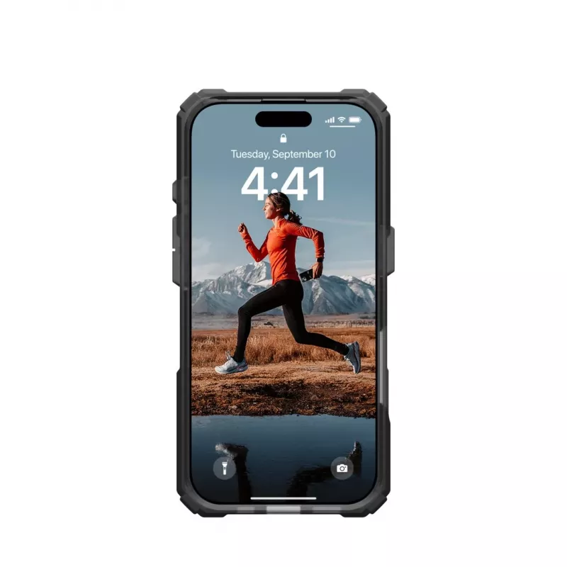Urban Armor Gear Plasma XTE mobiliojo telefono dėklas 16 cm (6,3 col.) Dangtelis Pilkas, Skaidrus
