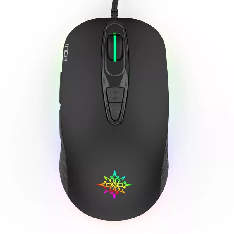 INCA Gaming pelė IMG-348 3200 DPI. RGB. 7 Buttons. USB. SW retail