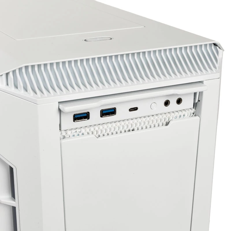 PHANTEKS Eclipse P600S Silent Midi-Tower, Tempered Glass - matte Balta