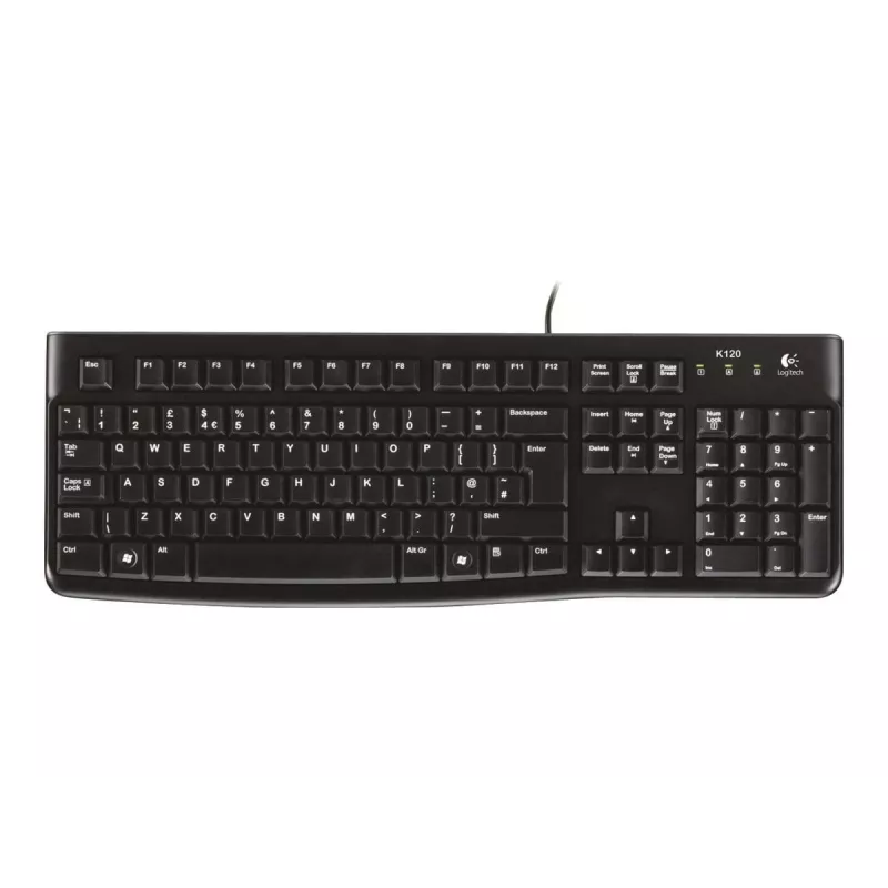 Klaviatūra Logitech K120 laidinė klaviatūra