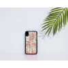 Telefono dėklas iKins skirtas iPhone XR — deimantinis raštas, juodas