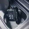 Raktų pakabuko žibintuvėlis Ledlenser P3 Juoda — kompaktiškas aliumininis LED žibintuvėlis, AAA, iki 130 lm, IP54, 3 galios lygiai