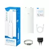 Cudy LT700 belaidis maršrutizatorius Gigabit Ethernet dviejų juostų (2,4 GHz / 5 GHz) 4G baltas