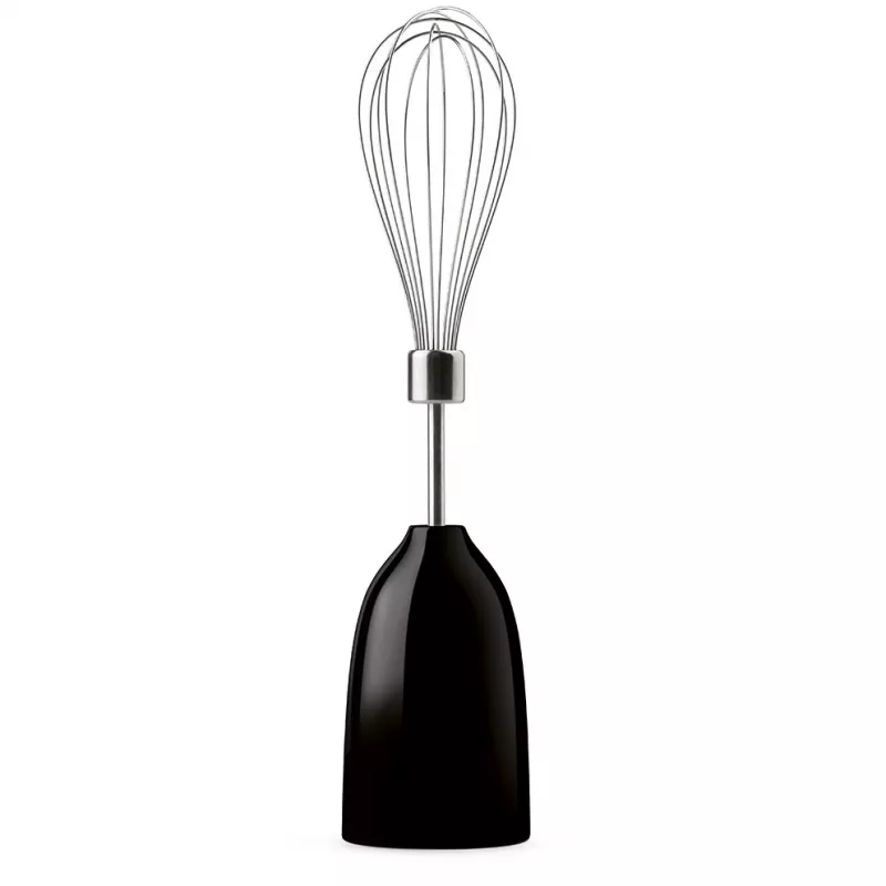 Panardinamasis trintuvas Smeg HBF03BLEU — 700 W rankinis trintuvas, 1,4 L indas, nerūdijančio plieno peilis, juodas