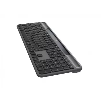 Logitech klaviatūra RF belaidė Bluetooth QWERTZ vokiečių grafito 920-013773