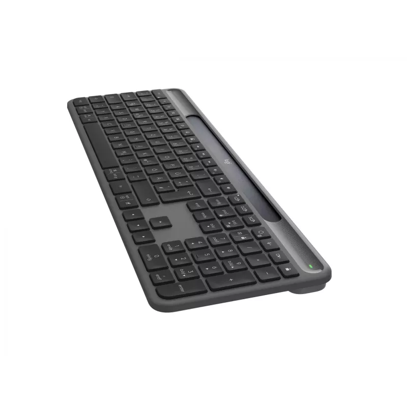 Logitech klaviatūra RF belaidė Bluetooth QWERTZ vokiečių grafito 920-013773