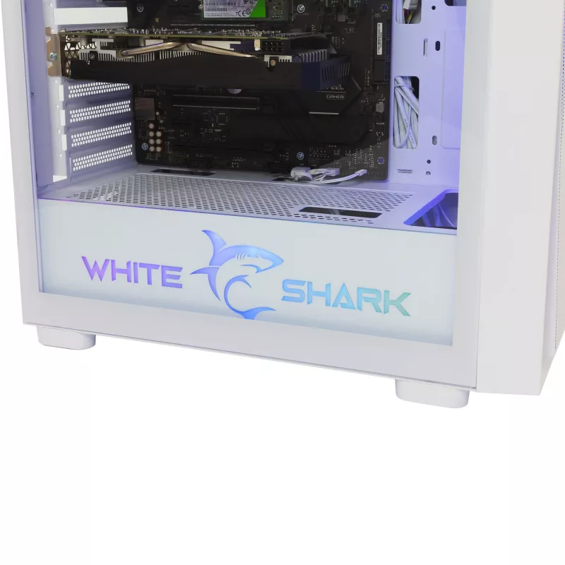 Kompiuterio korpusas White Shark GCC-2401 Warhead-3 ATX baltas