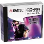 Emtec CD-RW 700MB 4-12x Music Vibes 5 vnt.