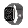 Išmanusis laikrodis Apple Watch Series 11 GPS + Cellular 42mm natūralaus titano korpusas su Stone Pilka sportine apyranke