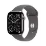 Išmanusis laikrodis Apple Watch Series 11 GPS + Cellular 42mm natūralaus titano korpusas su Stone Pilka sportine apyranke