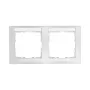 Sieninė plokštė / jungiklio dangtelis berker 10228919, Balta, Duroplast, 80,5×151,5 mm, pakuotėje 10 vnt.