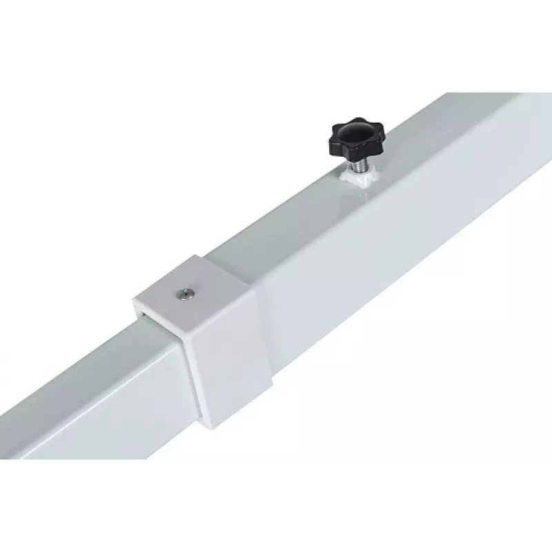 Sieninis laikiklis AVTEK WallMount Next 1200 — plieninis, baltas, teleskopinis, 360° pasukamas, pakreipiamas ±42°, maks. apkrova 20 kg
