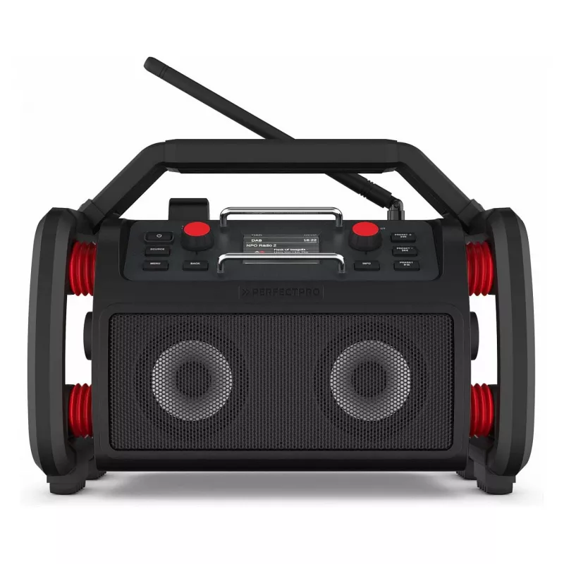 Darbo vietos radijas PerfectPro ROCKPRO RP2 Bluetooth atsparus vandeniui