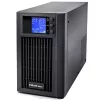 UPS QOLTEC Gryna sinusinė banga 3 kVA 2400 W su AVR ir LCD ekranu