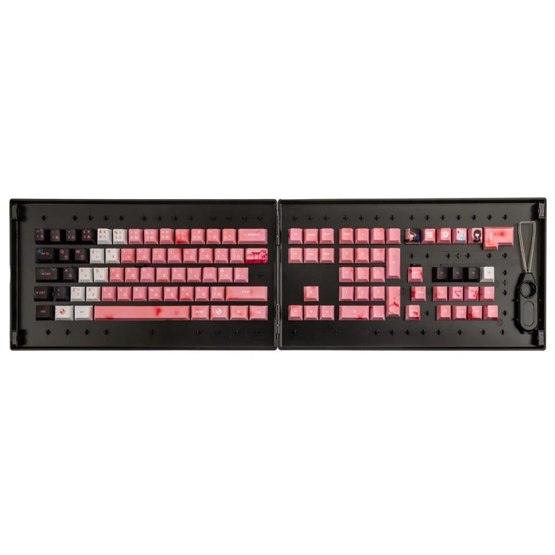 Keycap Set Traitors ZASHIKI WARASHI (UK išdėstymas) – rankų darbo teminiai keičiamieji klavišų dangteliai
