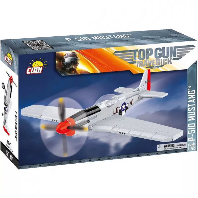COBI 5847 Top Gun Maverick P-51D Mustang 150 kaladėlių