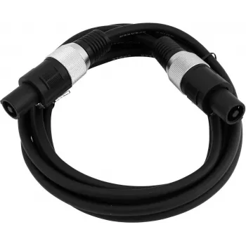 Garsiakalbio kabelis Omnitronic 2 x 2.5 mm², 5 m, juodas