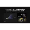 Ant galvos dedamas žibintuvėlis Nitecore NU11 — 150 lm, IPX5, įkraunamas per USB, 41 g, geltonas/juodas
