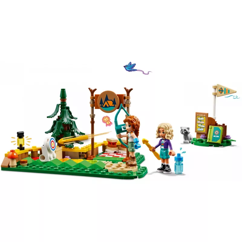 Konstruktorius LEGO Friends Lankininkystės nuotykių stovykla 42622 — 157 dalys, 2 minifigūrėlės, amžius 6+